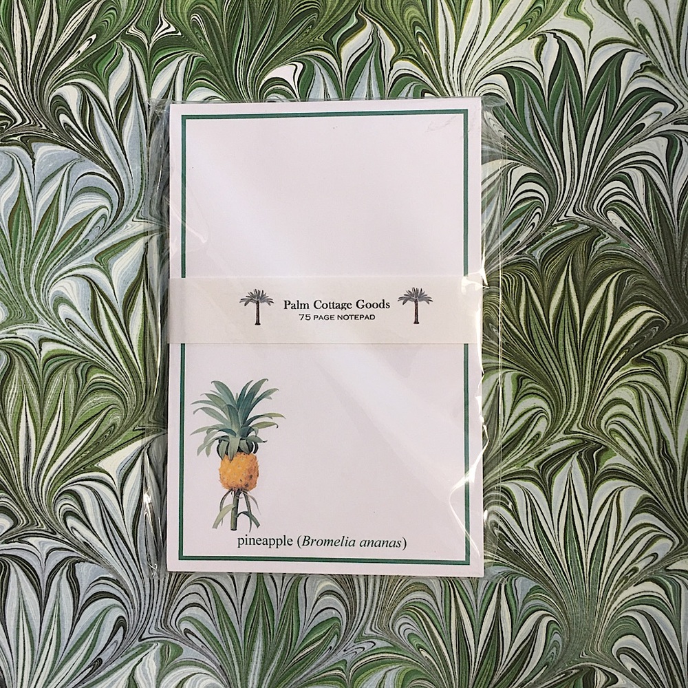 Pineapple 🍍 Notepad by Palm Cottage Goods
